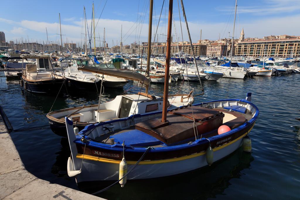 Sunny Studio Vieux Port Marseille Chambre photo